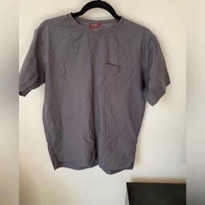 Tooo Designs Men’s Technical Pocket tee Shirt Size S Taupe Outdoor 100% Nylon